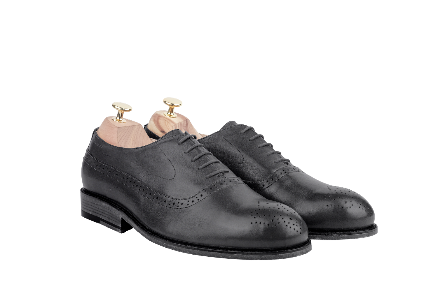 Black colour for Model 3 - Oxford Plaintoe D1 Full-Brogue (Seoul Last)