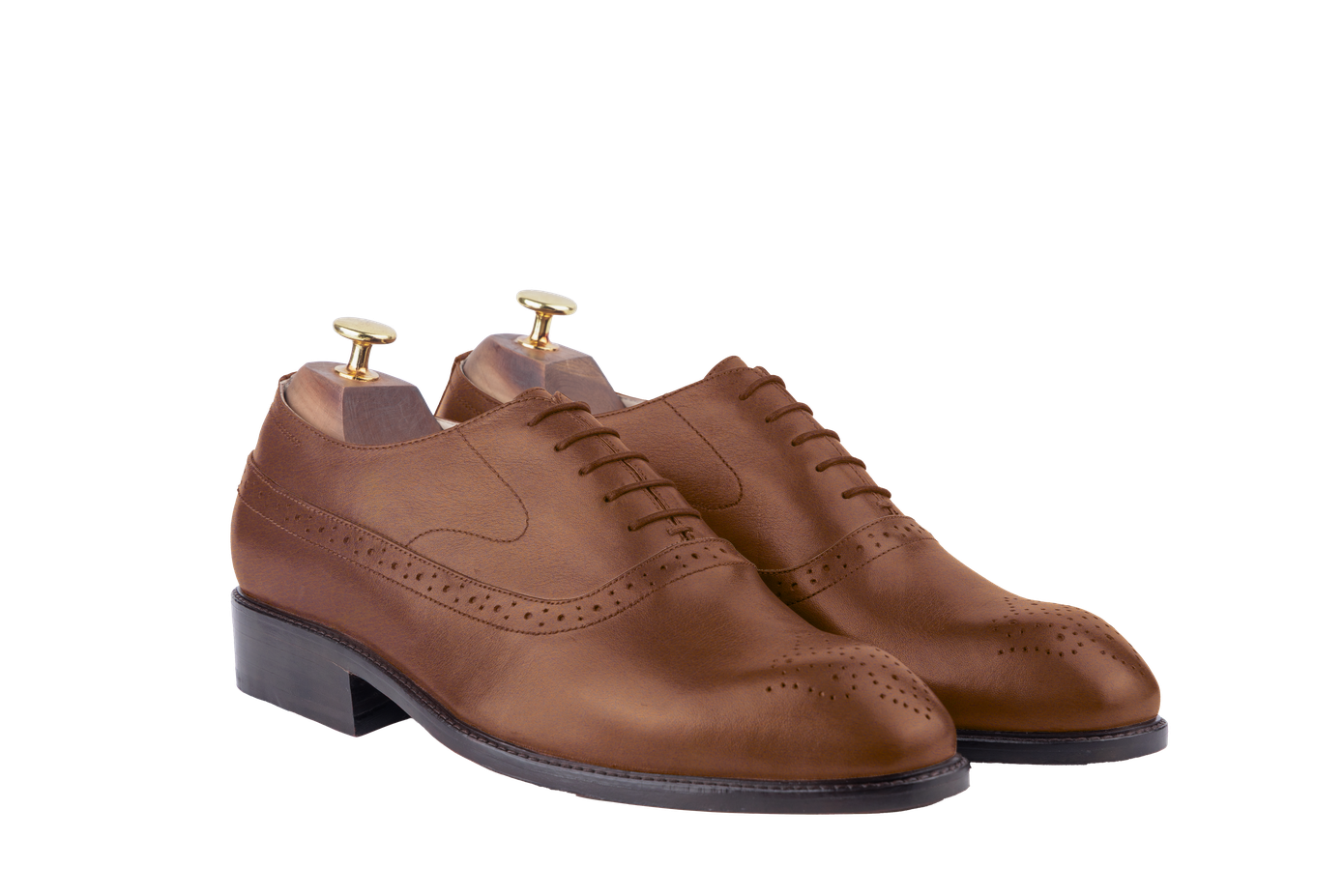 Brown colour for Model 3 - Oxford Plaintoe D1 Full-Brogue (Kochi Last)