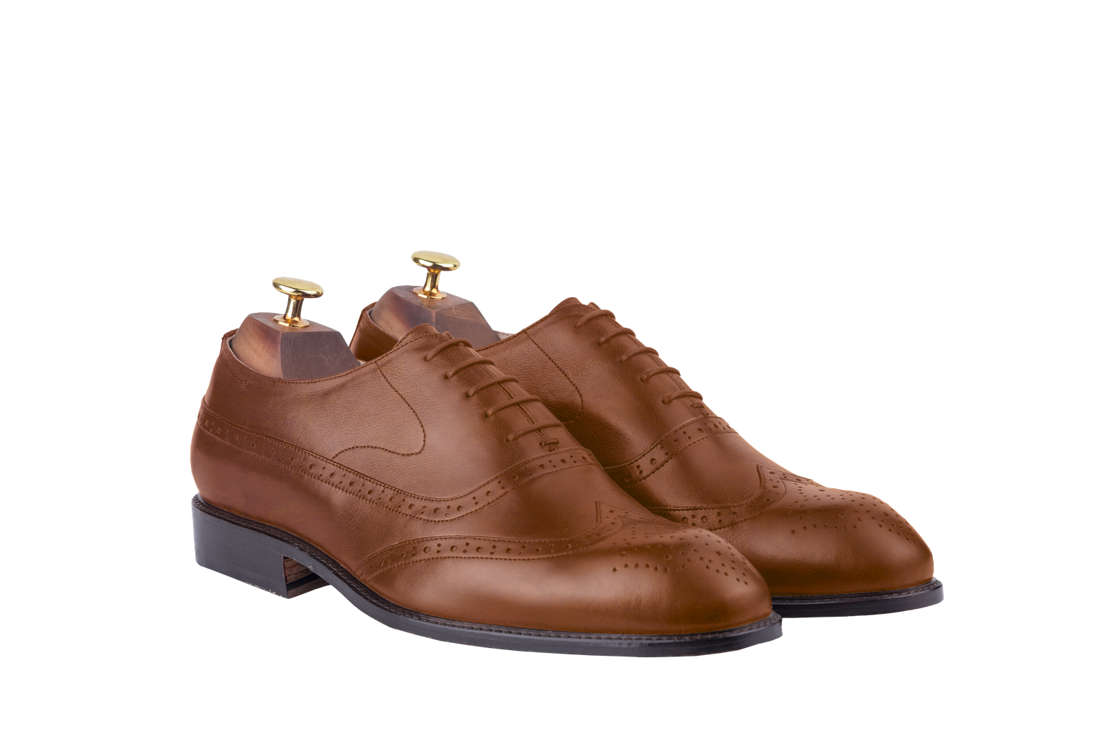 Brown colour for Model 15 - Oxford Wingtip D1 Full-Brogue (Kochi Last)