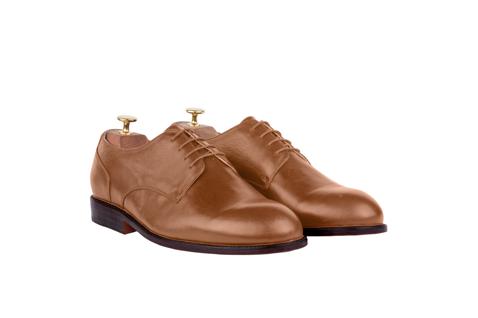 Tan colour for Model 21 - Derby Plaintoe (Seoul Last)
