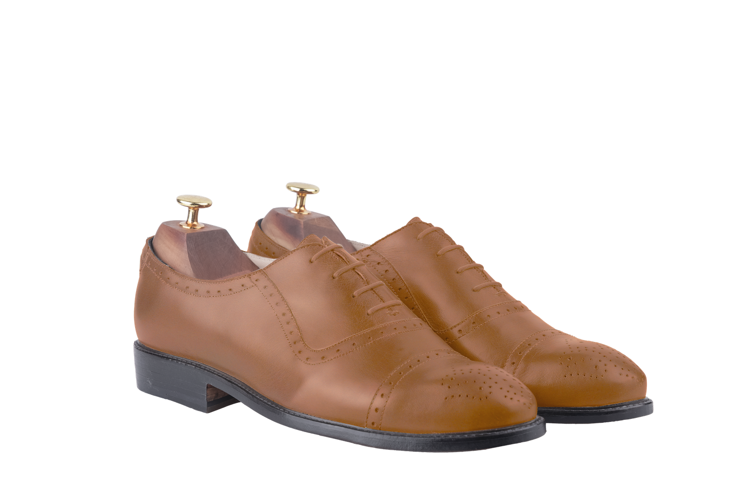 Tan colour for Model 9 - Oxford Captoe D1 Full-Brogue (Jaipur Last)