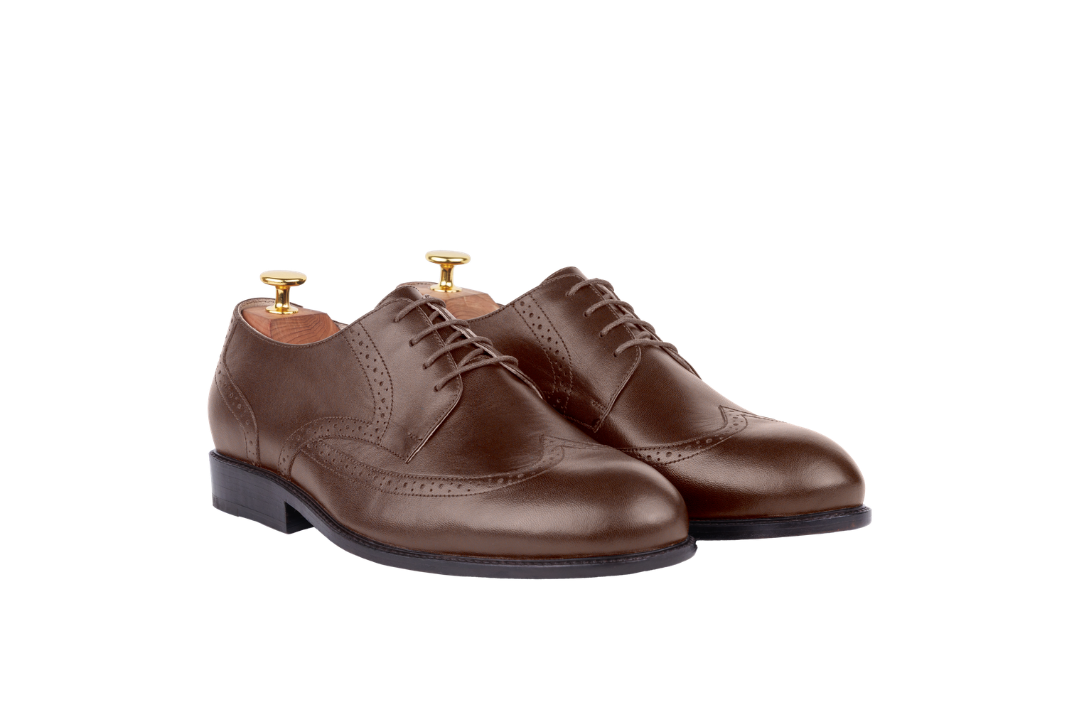 Dark Brown colour for Model 27 - Derby Wingtip Half-Brogue (Seoul Last)