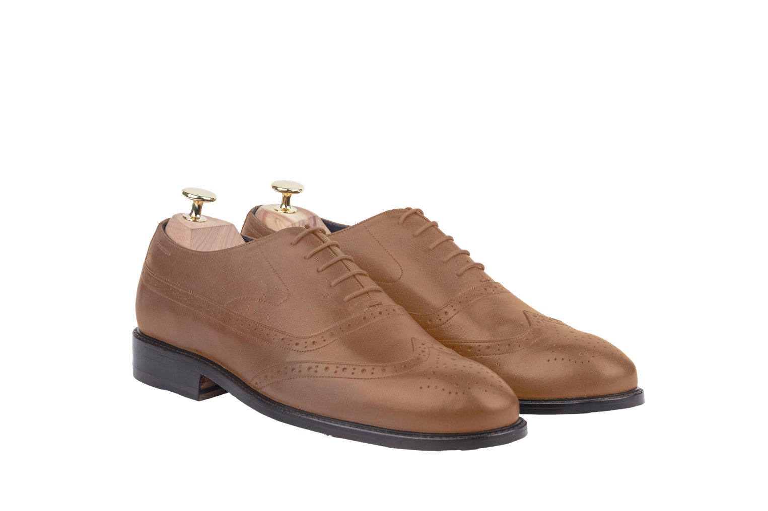 Tan colour for Model 15 - Oxford Wingtip D1 Full-Brogue (Jaipur Last)