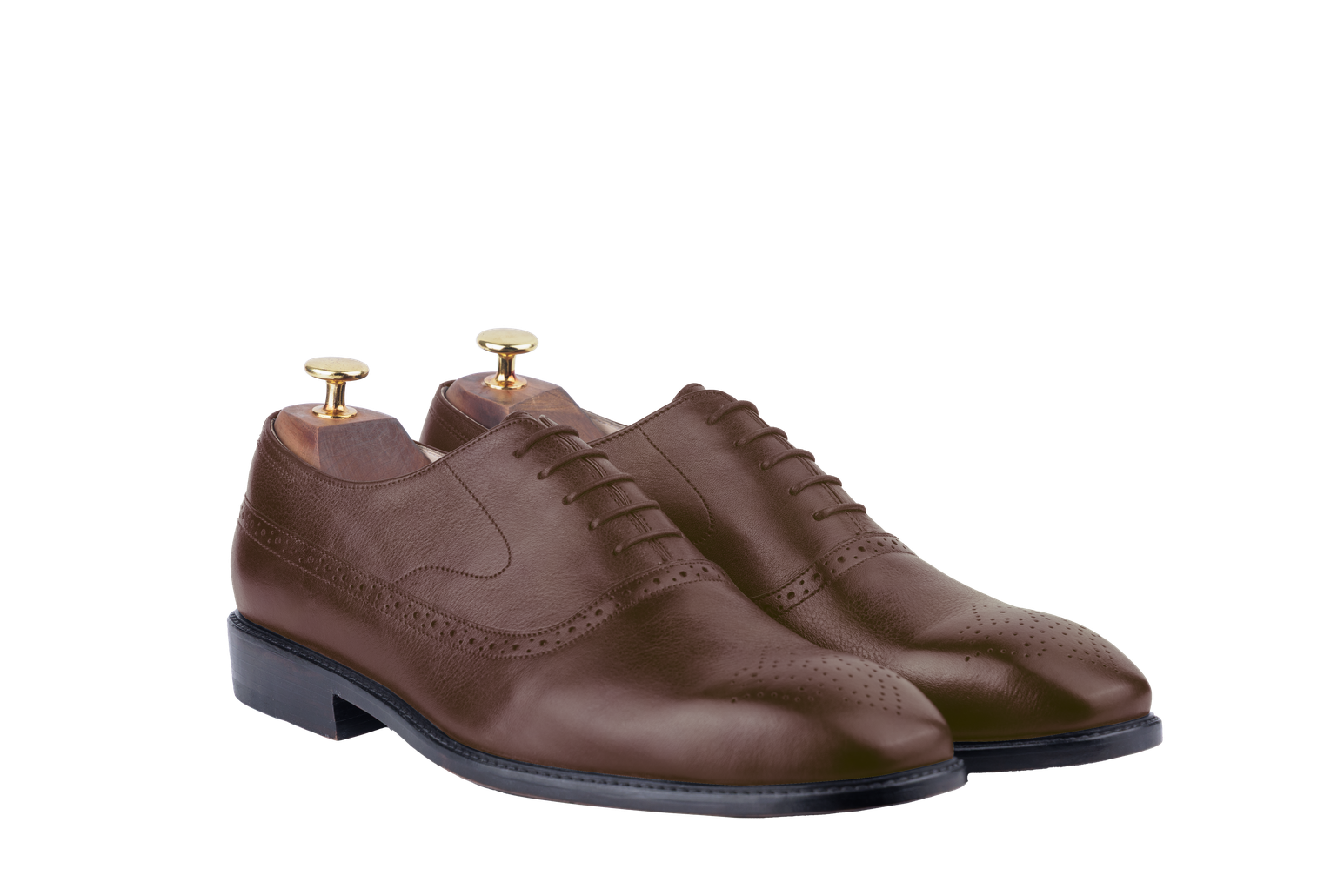 Dark Brown colour for Model 3 - Oxford Plaintoe D1 Full-Brogue (Lagos Last)