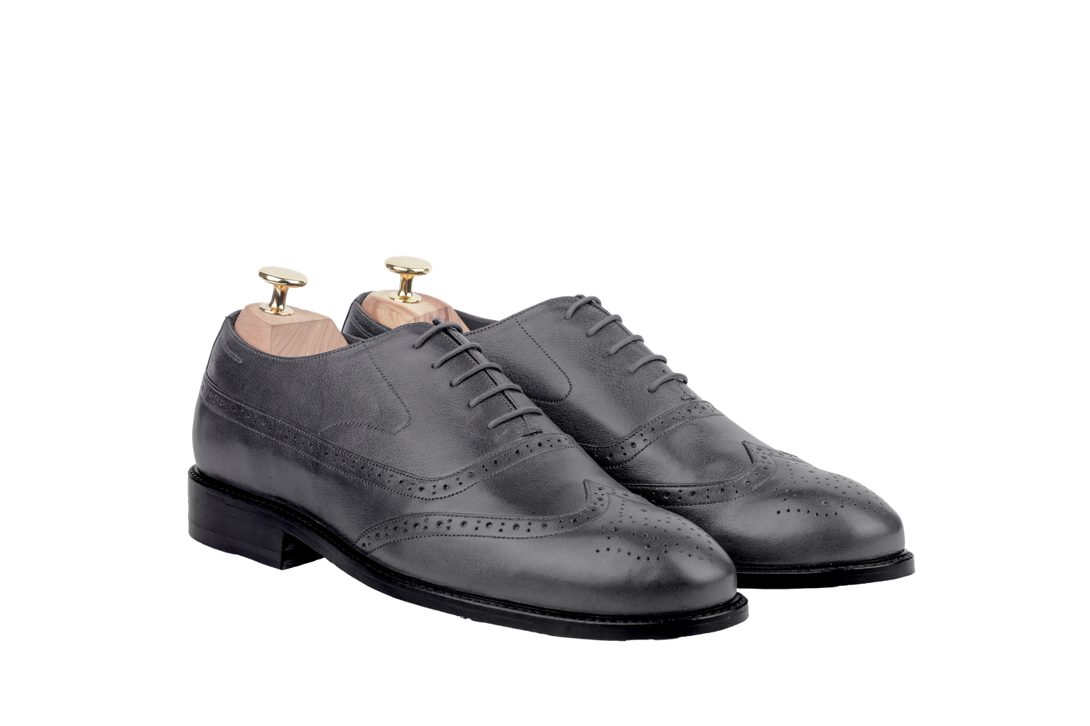 Black colour for Model 15 - Oxford Wingtip D1 Full-Brogue (Jaipur Last)