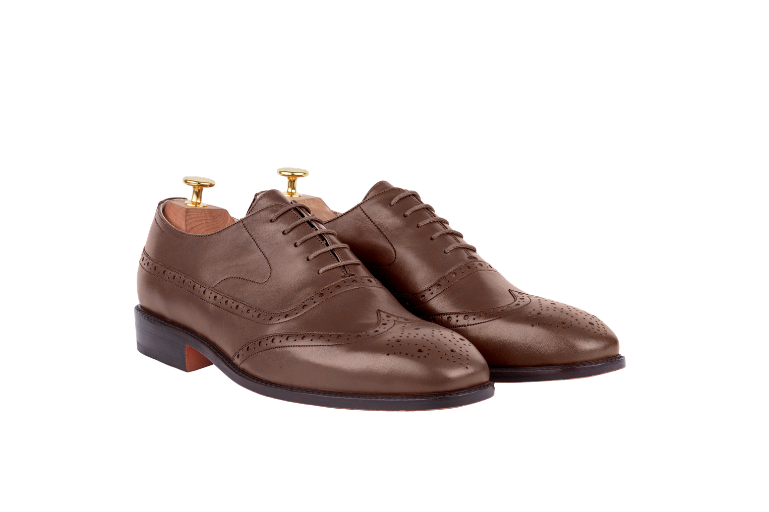 Dark Brown colour for Model 15 - Oxford Wingtip D1 Full-Brogue (Lagos Last)